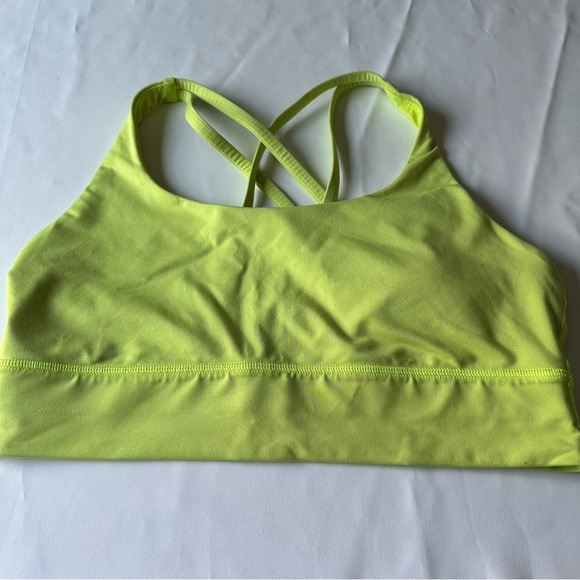 Lululemon Athletic Green Intimates Sports Bra (missing stitch shown in pictures) - Picture 4 of 6